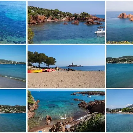 T3 Vue Mer Village Cap Esterel Agay Apartment Saint-Raphaël